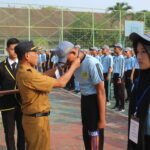 Menempa Mental Juara: Mengintip Keseruan dan Ketegasan BINTALSIK Siswa Kelas 11 SMKN 4 Kota Serang